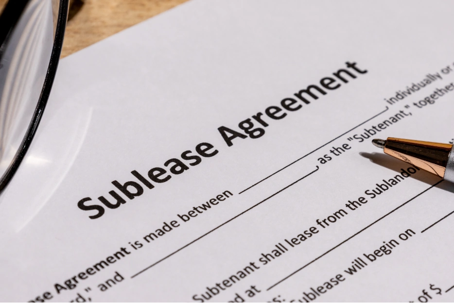 what is a sublease